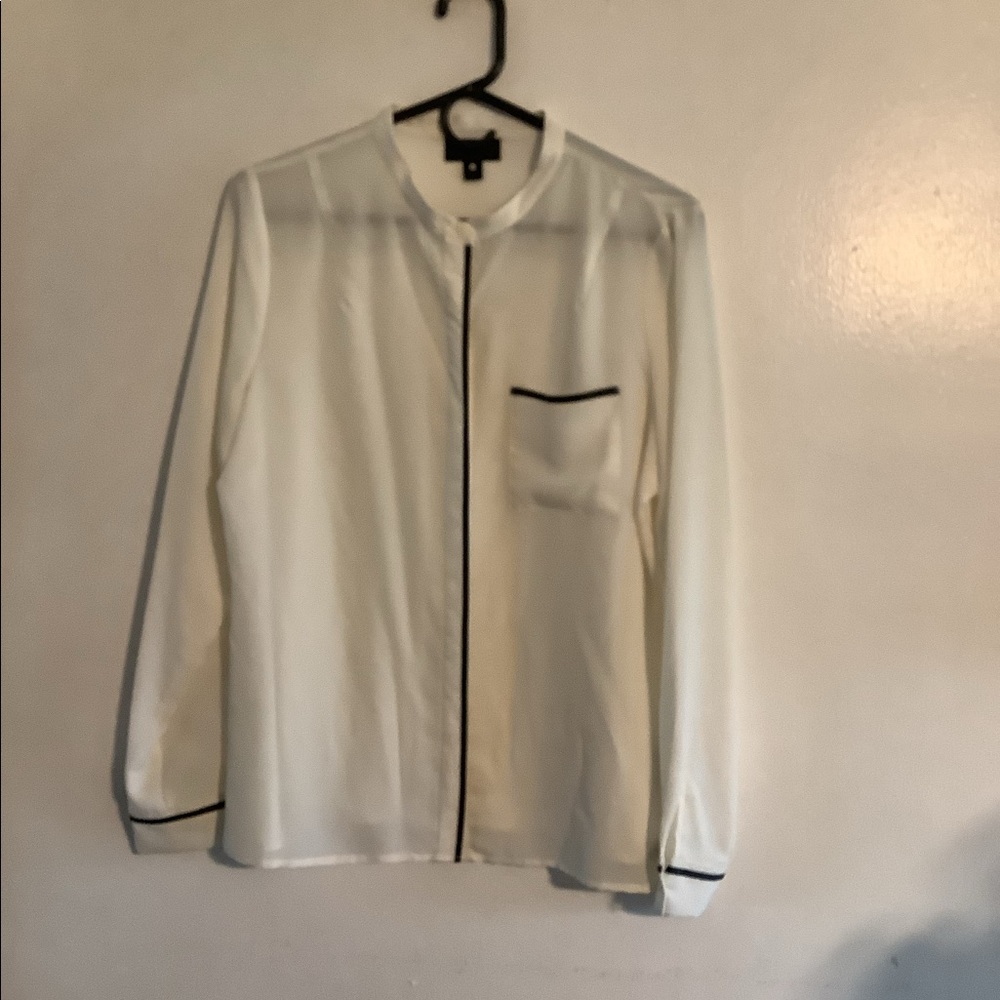 White Dress Top